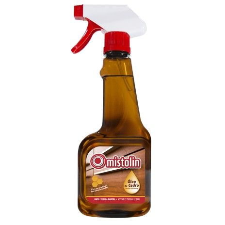 Oleo cedro p/moveis mistolin spray 380ml