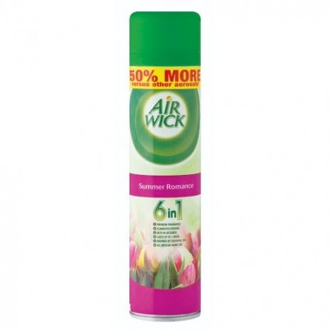 Ambientador airwick spray 280ml 6in1 summer romance