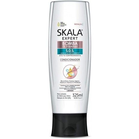Condicionador skala 325ml bomba vitaminas sos