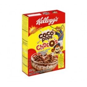 Cereais kelloggs coco pops 350gr chocos