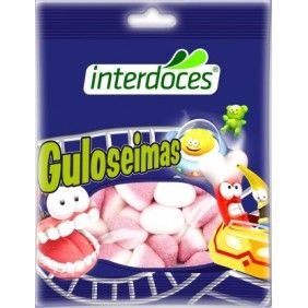 Gomas guloseimas interdoces 90gr beijinhos