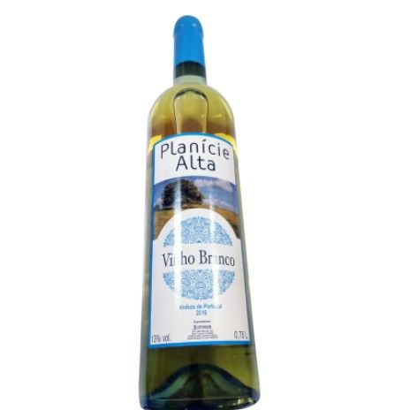 Vinho branco planicie alta 0,75l