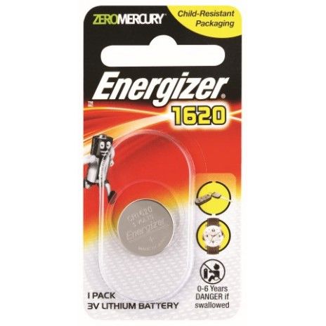 Pilhas energizer lithium 3v ecr1620 1un