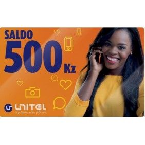 Recarga unitel 500kz