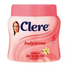 Creme corporal clere 500ml rich musk