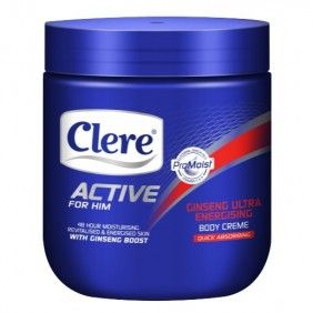 Creme corporal clere active 500ml energising