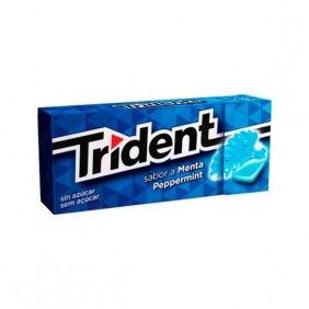 Pastilha trident 14,5gr peppermint