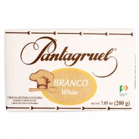 Chocolate culinario branco pantagruel 200gr