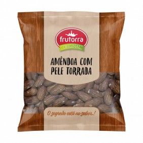 Amendoa torrada c/pele frutorra 150gr