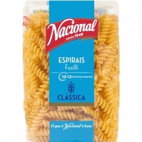 Massa espirais nacional 500gr