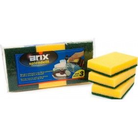 Esfregao esponja arix 3x 37g