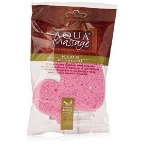 Esponja celulose p/banho aqua massage kids
