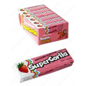 Pastilha elastica super gorila morango