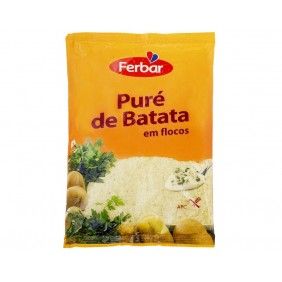Pure batata flocos ferbar 400gr
