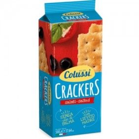 Bolachas c/sal colussi crackers 500gr