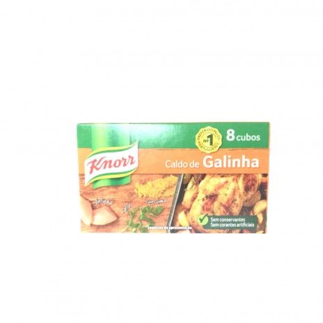 Caldo knorr 8 cubos caldo galinha