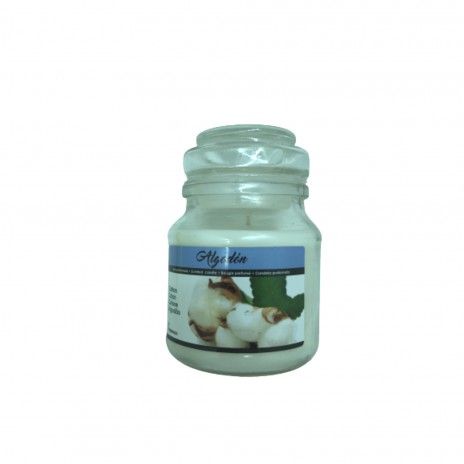 Vela perfumada copo c/tampa ar 22h algodao