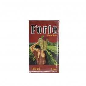 Vinho tinto forte tpak 1l