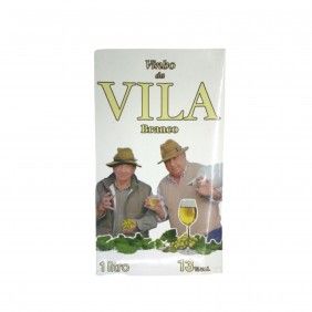 Vinho branco vila pacote 1l