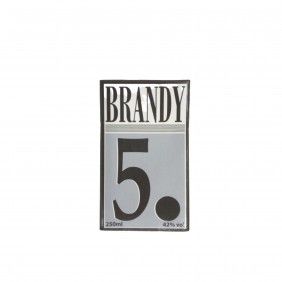 Brandy 5 blls pacote 0,25l
