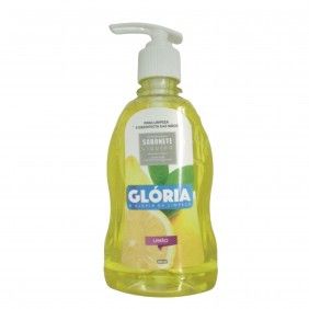 Sabonete liquido gloria 300ml limao