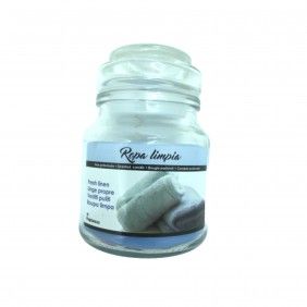 Vela perfumada copo c/tampa ar 22h roupa limpa