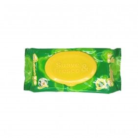 Toalhitas suave 45gsm green 72un