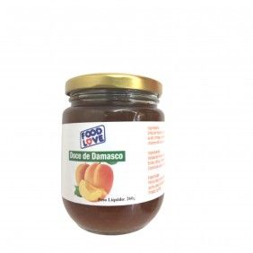 Doce damasco food love 260gr