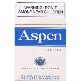 Cigarros aspen filter
