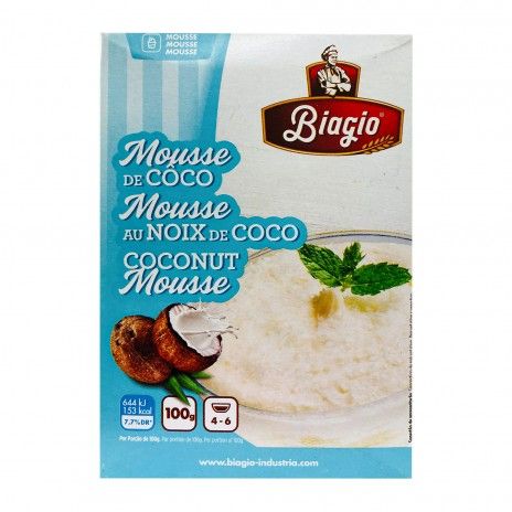 Mousse coco biagio 100gr