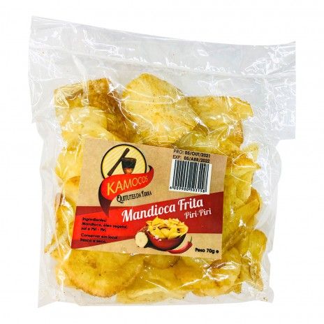 Mandioca frita c/piri-piri 70gr