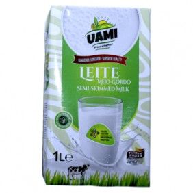 Leite uht uami meio gordo 1l