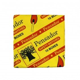 Fosforos pensador 10un