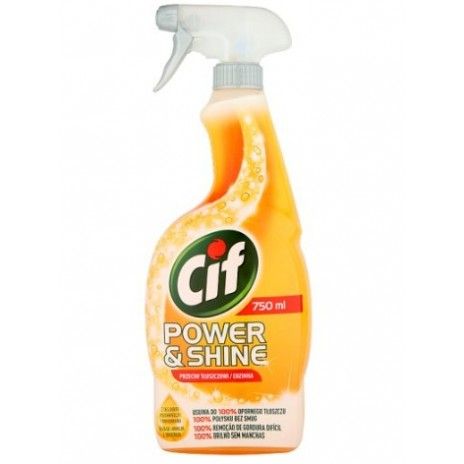 Deterg. cif power&shine spray 750ml cozinha