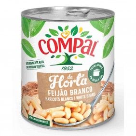 Feijao branco compal 845gr