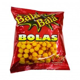 Aperitivo snack bala bala 20gr bolas tomate