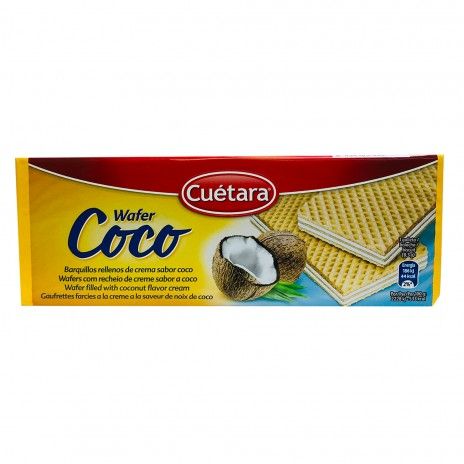 Bolacha wafer cuetara 150gr coco