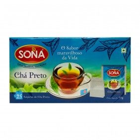 Cha preto sona 25saq 50gr