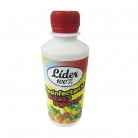 Desinfetante frutas e legumes lider 250ml