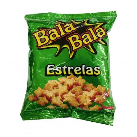 Aperitivo snack bala bala 20gr estrelas picante