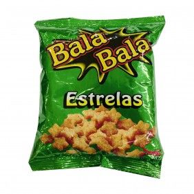 Aperitivo snack bala bala 20gr estrelas picante