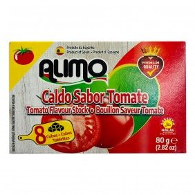 Caldo tomate alimo 8cubos 80gr