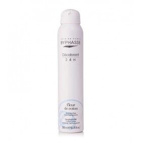 Desod. spray byphasse 24h algodao flor 200ml