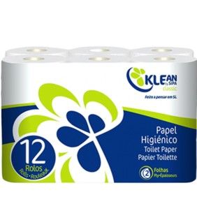 Papel higienico klean compact 12rolos