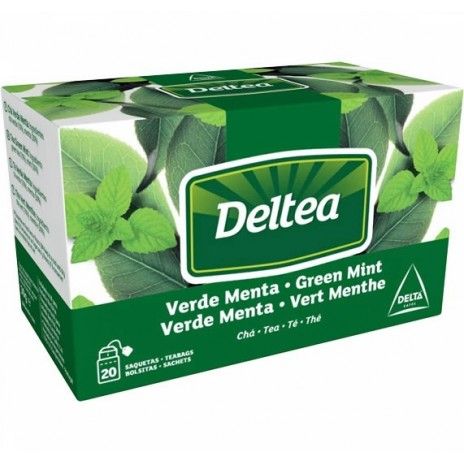Cha verde deltea 20saq menta
