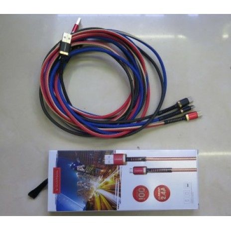 Cabo usb carga and data fast charging 1m 3,1a - type c