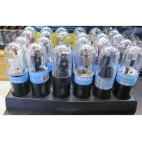 Cabo usb carga capsula and data 2.1a - android/type c/ios