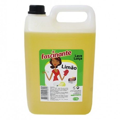 Deterg. lava loia fascinante 5l limao
