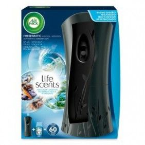 Ambientador airwick fresh difusor+rec 250ml oasis turquesa