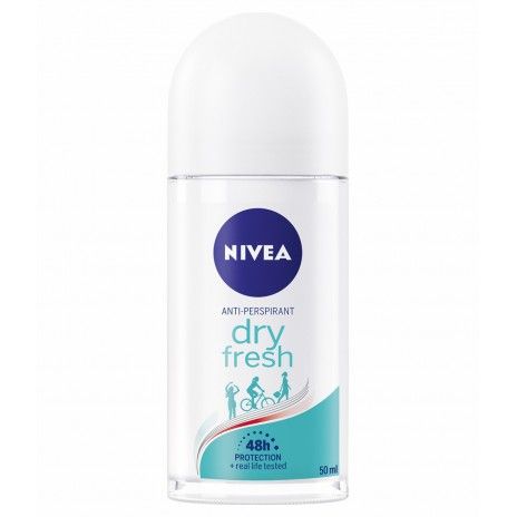Desod. nivea roll on 50ml dry fresh female